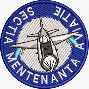 EMBLEMA MIG 21 LANCER / sectia mentenanta aviatie